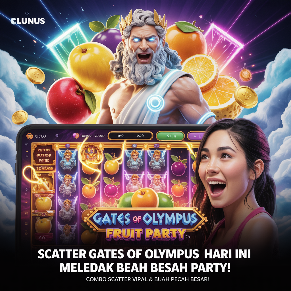 Scatter Gates of Olympus Hari Ini Meledak Bersama Fruit Party