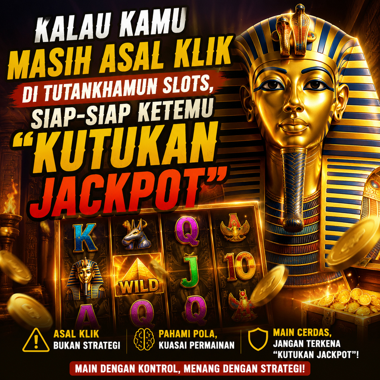 Kalau Kamu Masih Asal Klik di Tutankhamun Slots, Siap-Siap Ketemu “Kutukan Jackpot”
