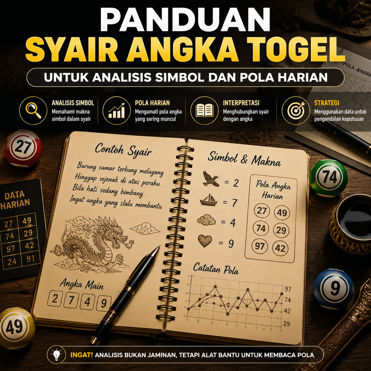 Panduan Syair Angka Togel untuk Analisis Simbol dan Pola Harian