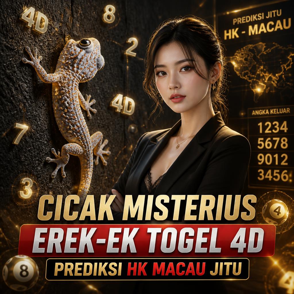 Cicak Misterius Dalam Erek-Erek Togel 4D: Prediksi HK Macau Jitu