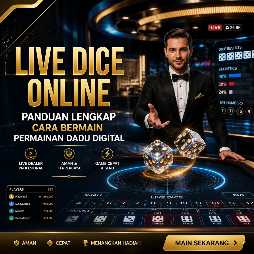 Live Dice Online: Panduan Lengkap Cara Bermain Permainan Dadu Digital